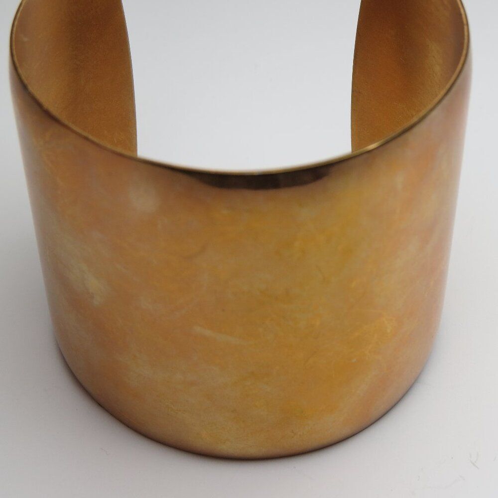 Lady's Gold & Copper plated Fashion Bangle Bracelet